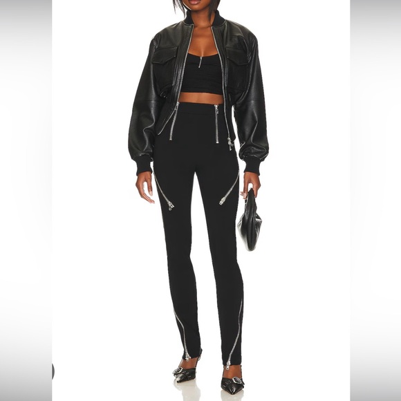 NWOT H:ours Marietta Moto Pant Sz Medium sold out - Picture 1 of 10